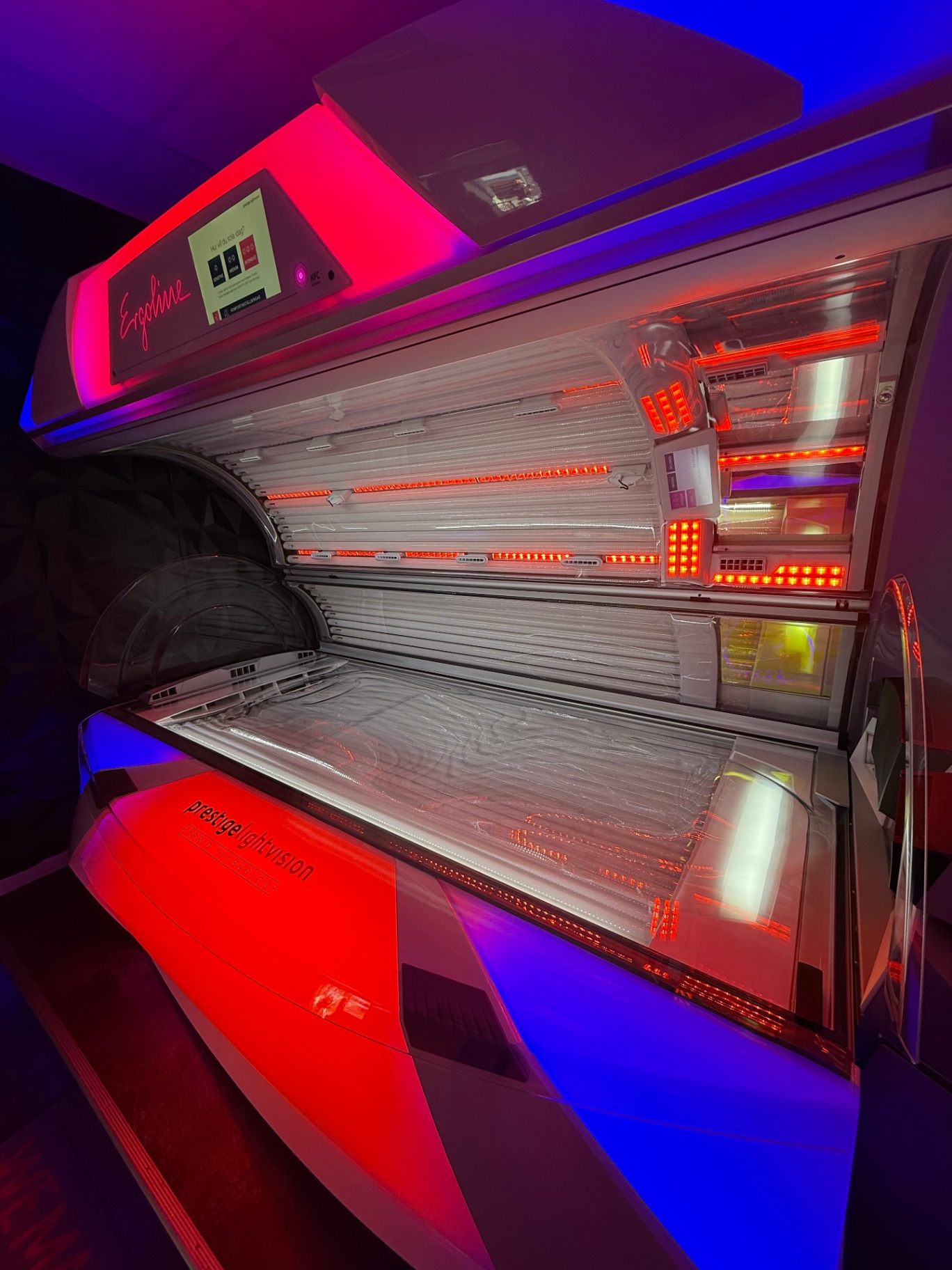 Ergoline Prestige Lightvision hos Solhuset